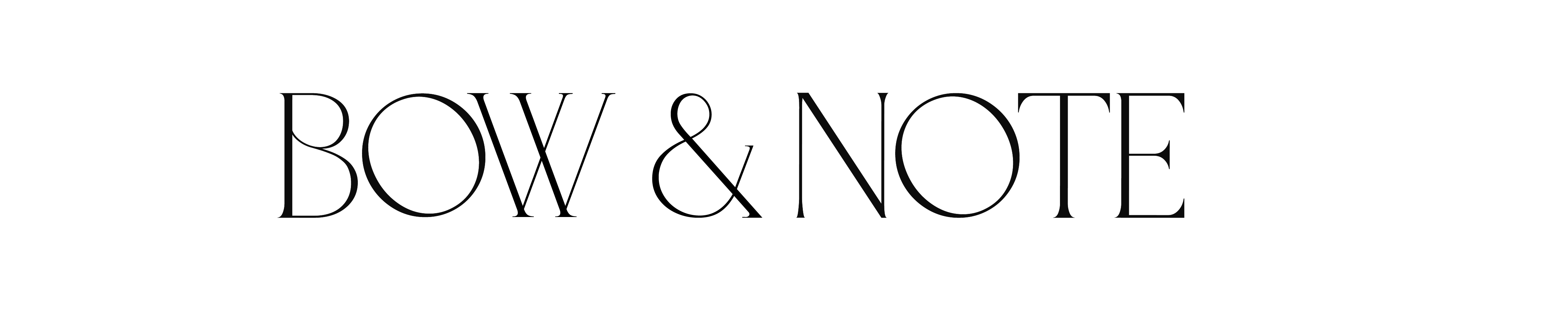 Bow & Note